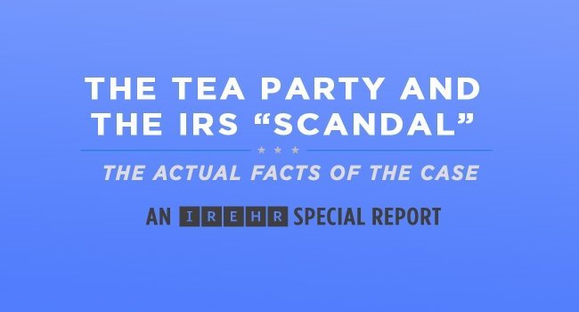 The Tea Party and the IRS “Scandal” The Actual Facts of the Case